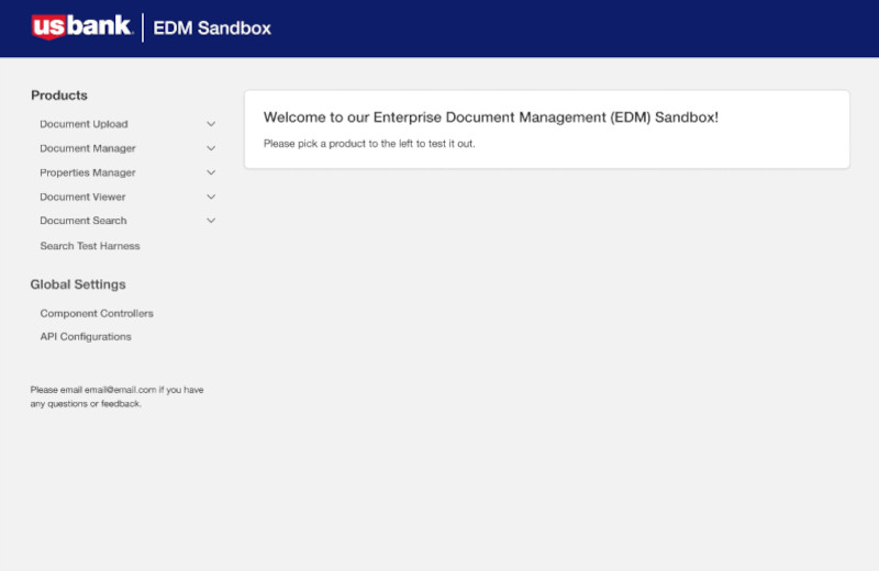 Enterprise Document Managment Sandbox